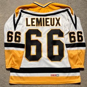 Mario Lemieux Pittsburgh Penguins CCM Jersey